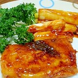 メカジキの照り焼き　（我が家の味）